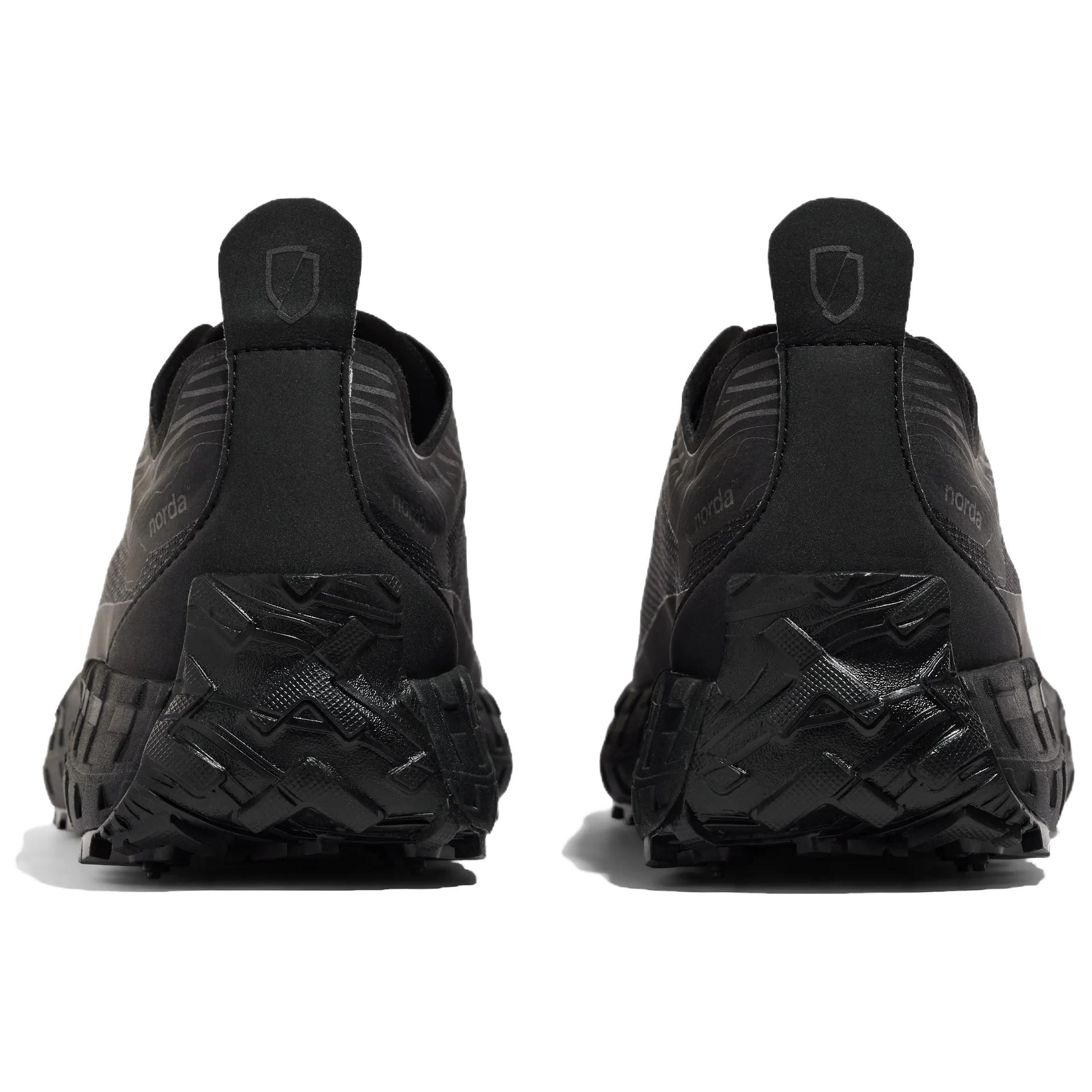 NORDA 001 Abrasion Resistant Breathable Low top Trail Running Training Running Shoes Men’s Black
