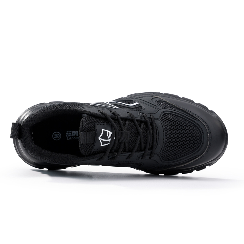 LANOUDUN Abrasion Resistant Impact Resistant Lightweight Low top Outdoor Shoes Men’s Black