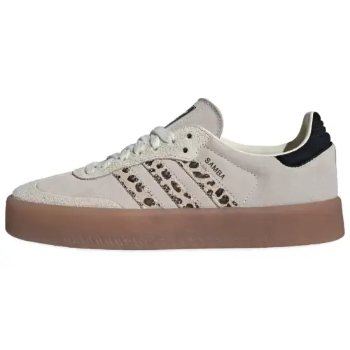 Samba Wmns Adidas Originalse 'Cream White Leopard' Women's