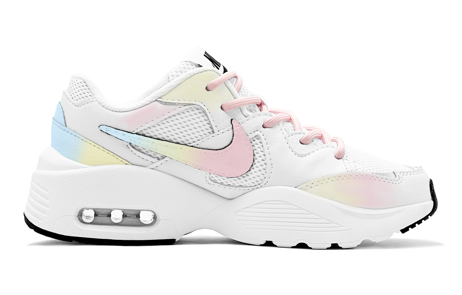 Nike Air Max Fusion Abrasion Resistant Breathable Abrasion Resistant Breathable Low top Running Shoes Women’s Pink