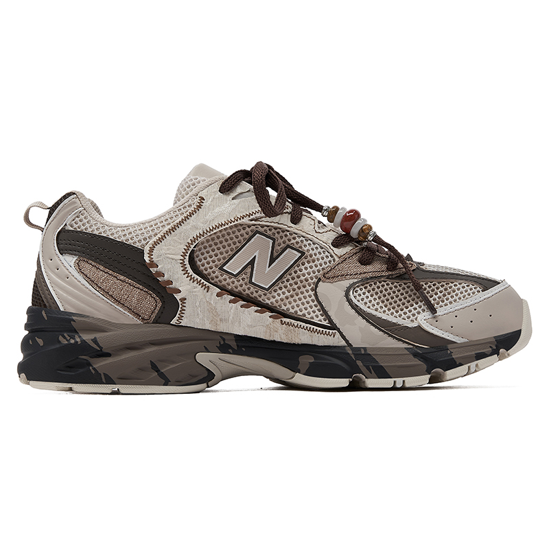 New Balance NB 530 Cushioning, Wear Resistant Low top Running Shoes Unisex Tan Brown
