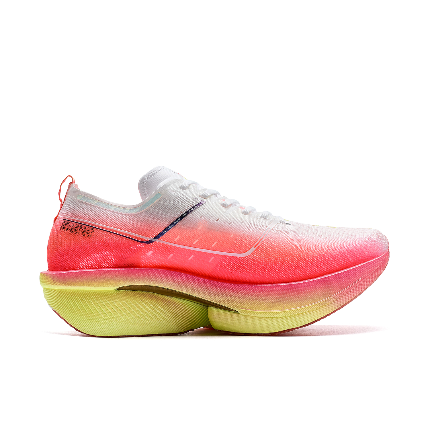 XTEP 160X 6.0 Pro Fabric Low top Carbon Plate Running Shoes Men’s Pink White
