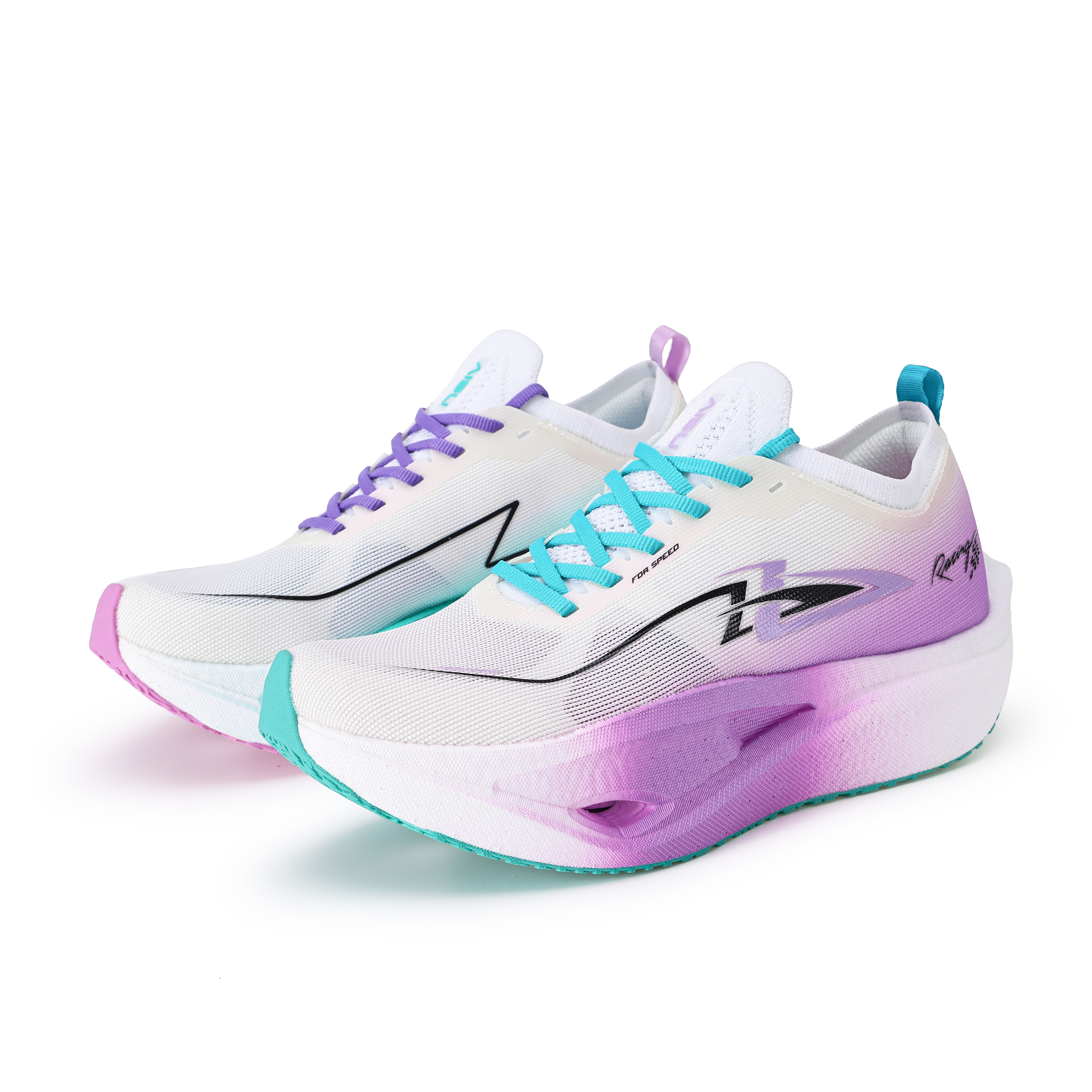 AISU Support Balance Impact Resistant Low top Carbon Plate Casual Marathon Training Long Distance Running Shoes