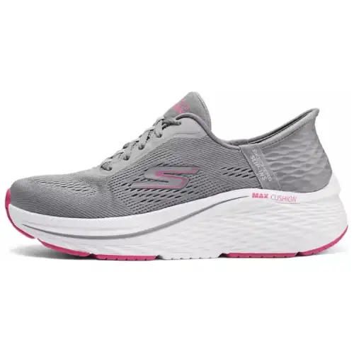 Skechers Women's GO Low top Casual Running Shoes Women's Gray Pink