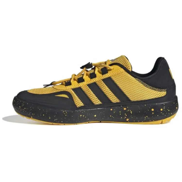 Adidas ROAMBOAT Abrasion Resistant Breathable Abrasion Resistant Breathable Low top Running Shoes Unisex Black Yellow