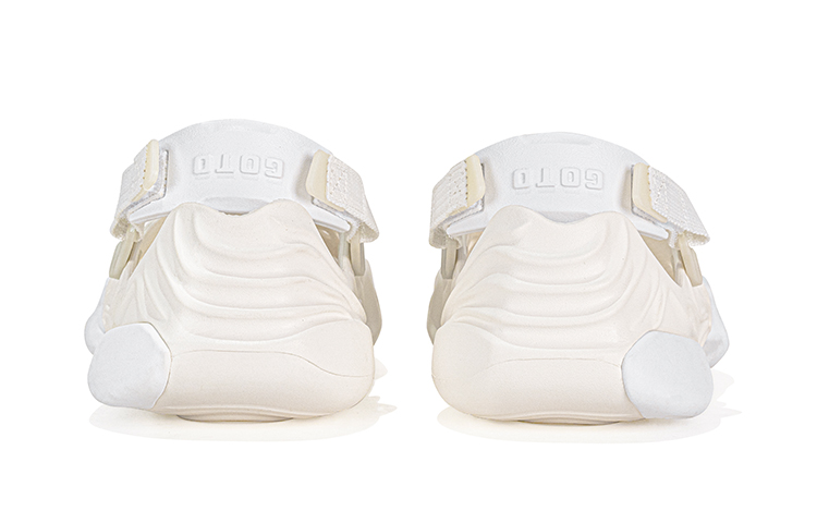 GOTO Nebula Clogs Unisex Iridescent White