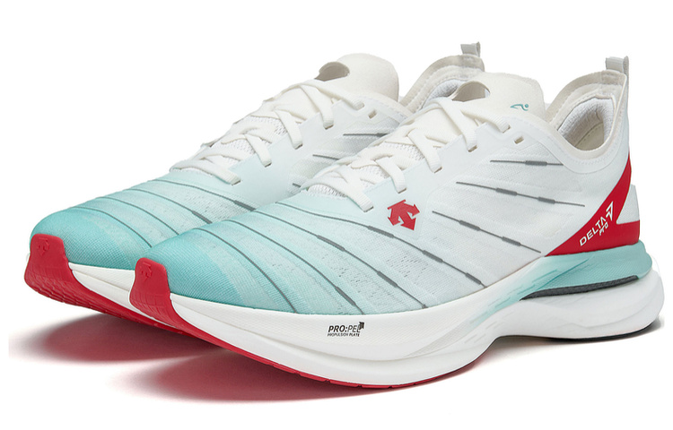 DESCENTE RUNNING Breathable Low top Running Shoes Men’s Aqua Blue