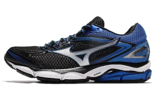 Mizuno Ultima 8 Wave Abrasion Resistant Low top Running Shoes Men's Black Blue