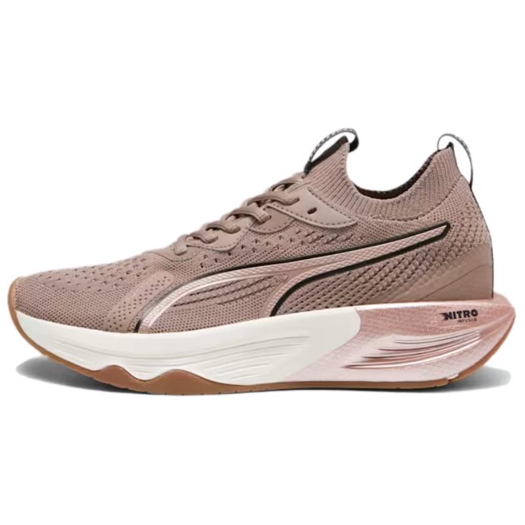 PUMA Pwr Nitro Cushioning, Wear Resistant Low top Running Shoes Women's Pink
