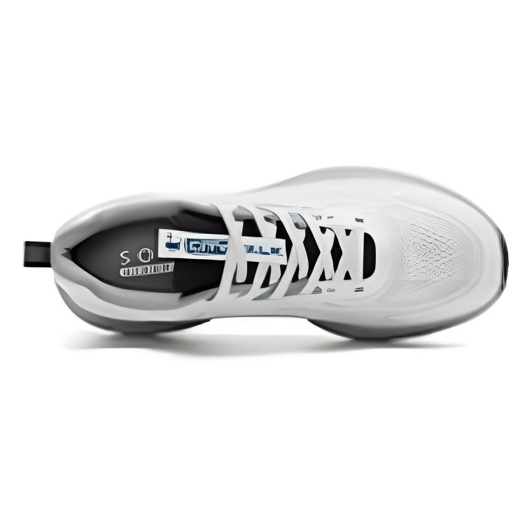 QIAODAN Variety Training Collection Running Shoes Men’s Low Top Gray Silver/Steel Gray