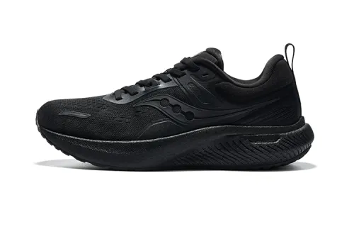 Saucony Runshield Cushioning Low top Casual Running Shoes Unisex Black