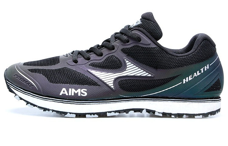 HEALTH 699S+ Physical Fitness Test & Exam Racing Training Running Shoes Unisex Iridescent Black