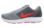 Nike Revolution 3 Wolf Grey Hyper Orange Women's