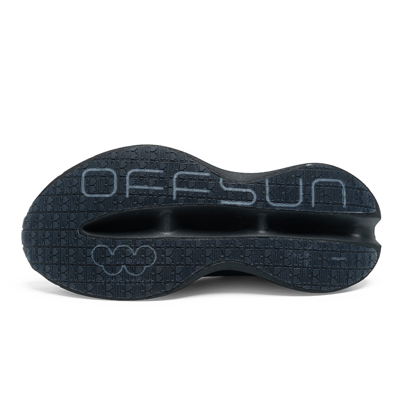 ANGSHAN Running Shoes Unisex Low Top Black