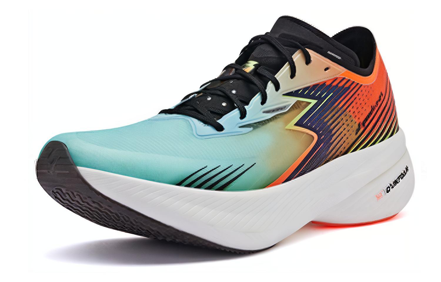 361° Flame ST Cushioning Slip Resistant Abrasion Resistant Low top Running Shoes Men’s Blue Red White Black