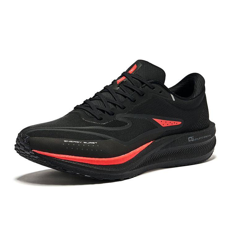 Erke Ji Feng 2.0 Slip Resistant Anti Rollover Low top Luck Star Erke Technology Marathon Training Running Shoes Men’s