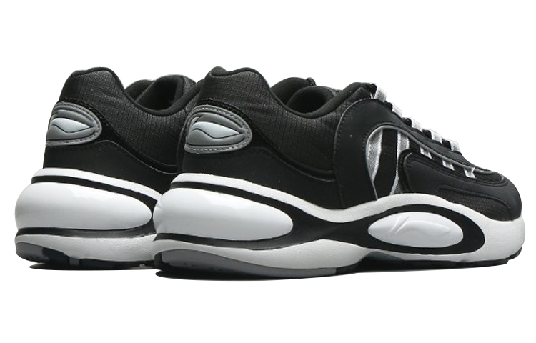 Li Ning Running Shoes Unisex Low Top Black/White