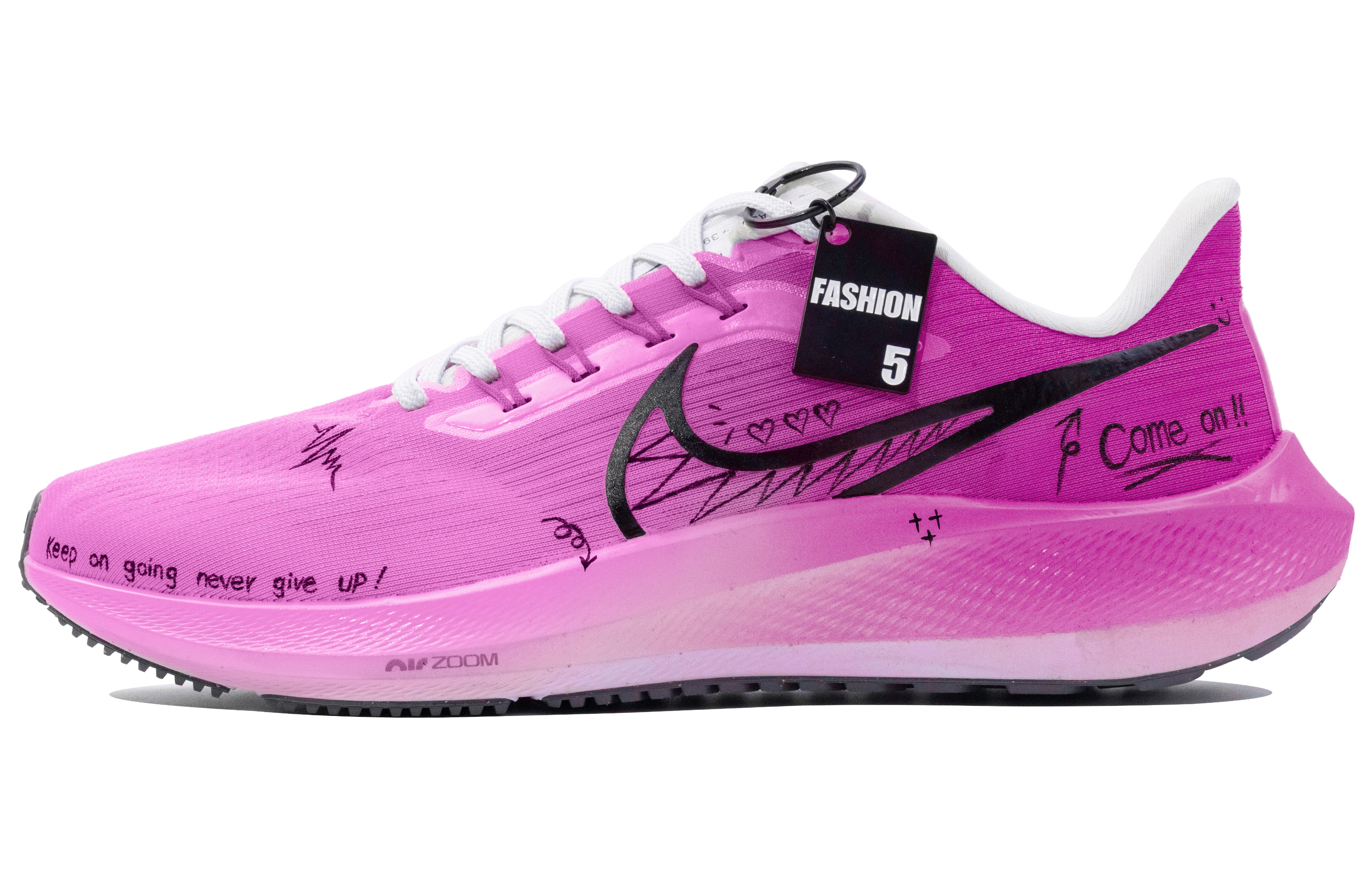 Nike Air Zoom Pegasus 39 Cushioning, Wear Resistant Low top Running Shoes Men’s Pink