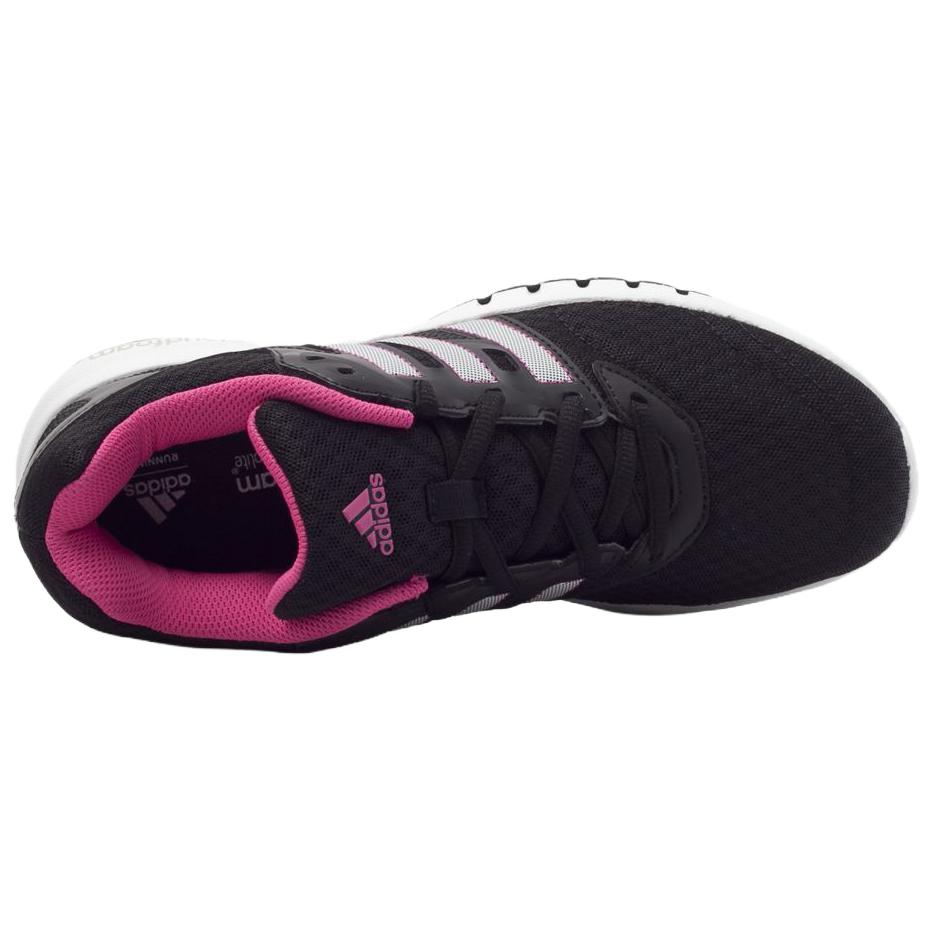 Adidas Galaxy Slip Resistant Low top Running Shoes Women’s Black White