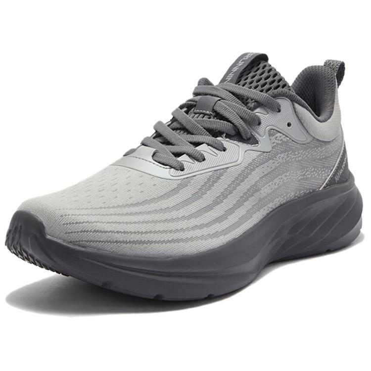 361° Wear resistant And Lightweight Low top Casual Running Shoes Men’s Gray