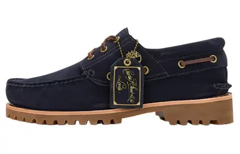 Timberland Suede Logo-plaque Boat Shoes