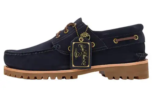 Timberland Suede Logo-plaque Boat Shoes