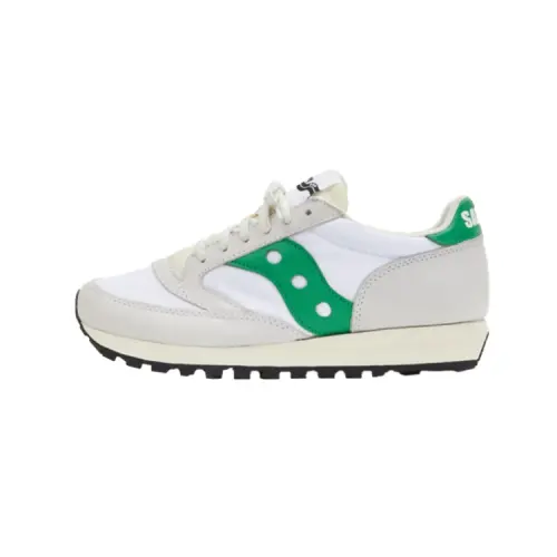 Saucony Jazz 81 Vintage Textile, Leather Cushioning Slip Resistant Abrasion Resistant Lightweight Low top Running Shoes