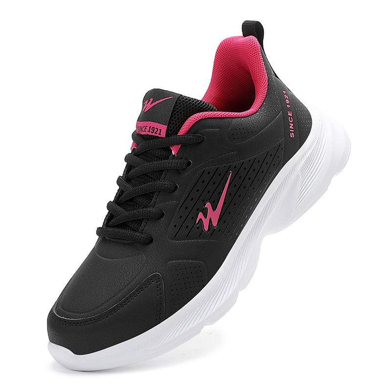 Binary Low top Running Shoes Women’s Black Rose Red