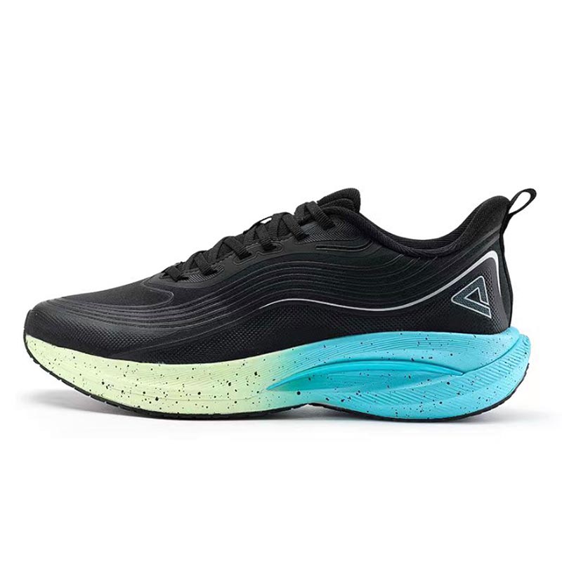 PEAK Slip Resistant Abrasion Resistant Slip Resistant Abrasion Resistant Low top Casual Running Shoes Men’s Black