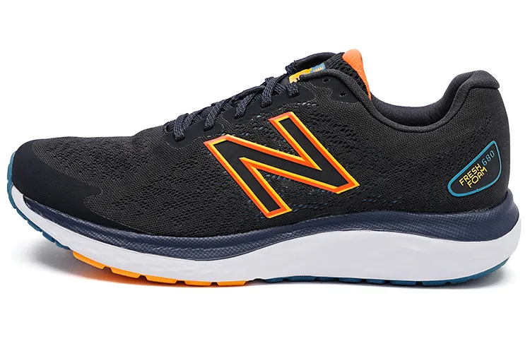 New Balance Fresh Foam 680 V7 'Black Orange Blue'