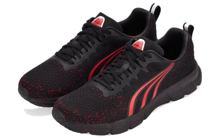 DO WIN Critical 1 Abrasion Resistant Breathable Abrasion Resistant Breathable Low top Running Shoes Unisex Black Red