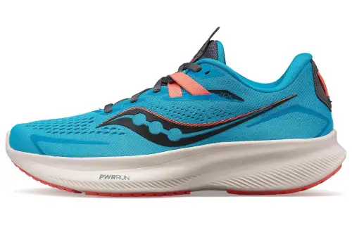 saucony Ride 15 Big Kid 'Ocean'