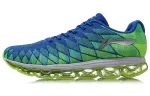 Li Ning Shadow 1.0 Cushioning Slip Resistant Breathable Low top Running Shoes Unisex Blue Green