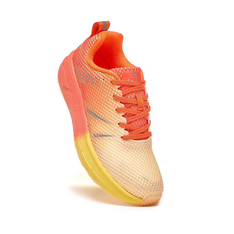 TREEPERI Running Shoes Unisex Low Top Orange