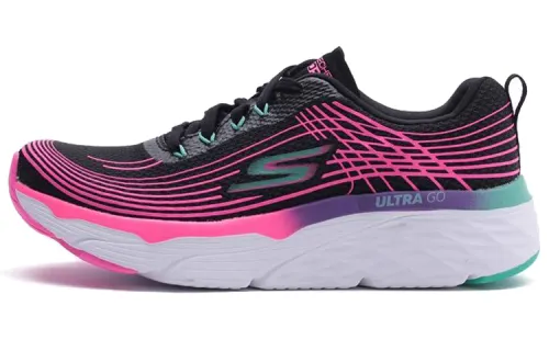 Skechers Max Cushioning Elite Low Top Black/Pink Women's