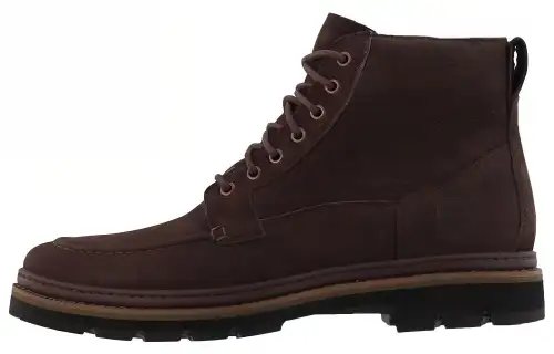 Timberland Port Union Abrasion Resistant Cushioning Ankle Length Outdoor Boots Men's Dark Brown