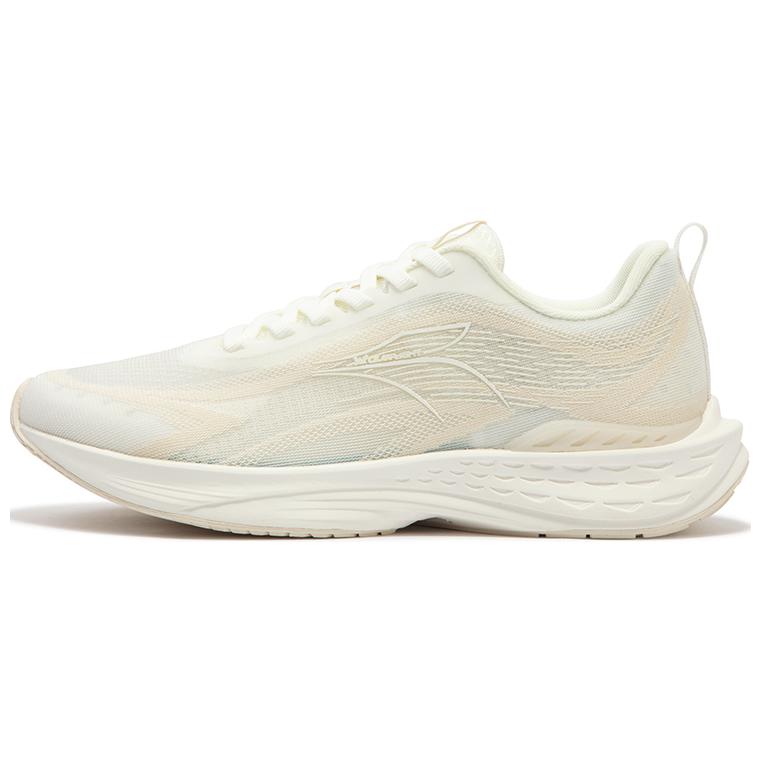 361° Flying Fish 3.0 Comfortable And Breathable Cushioning, Wear Resistant Low top Running Shoes Women’s Ecru
