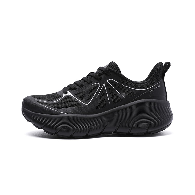 LPMX Cushioning Slip Resistant Breathable Low top Running Shoes Women’s Black