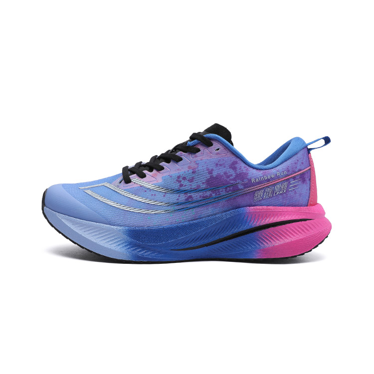 Leading the Dream Somersault Cloud 3.0pro Supercritical Full-length Nylon Carbon Plate Marathon Track and Field Training Racing Low-top Running Shoes Men's Sapphire Blue Rose Red