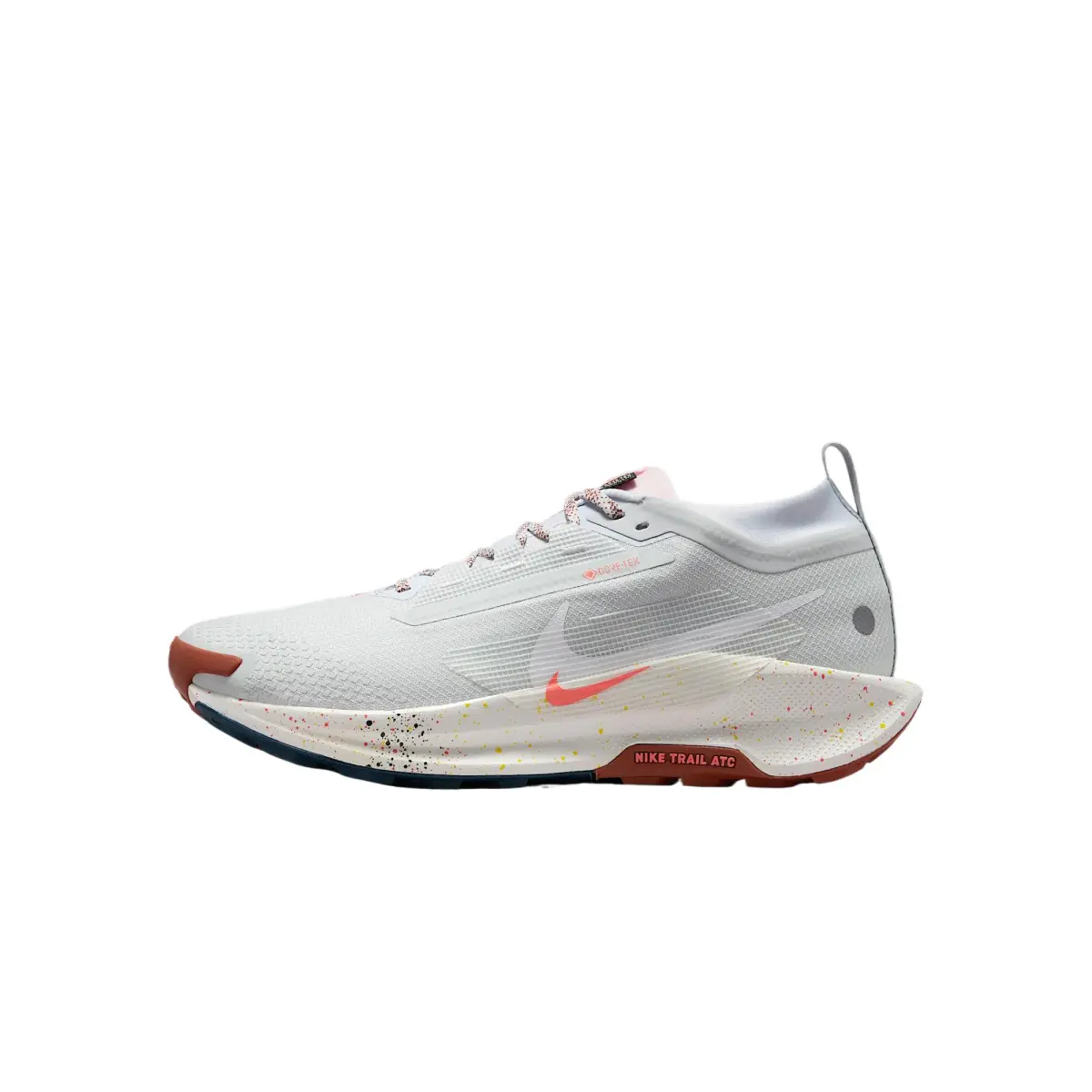 Nike React Pegasus Trail 5 Gore Tex Pure Platinum Football Grey Pink Foam White