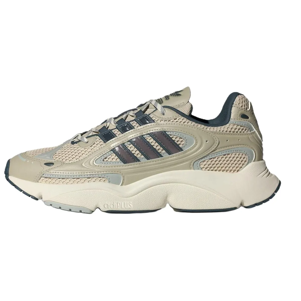Adidas Originals Ozmillen Fabric Low top Running Shoes Unisex Gray Blue Brown