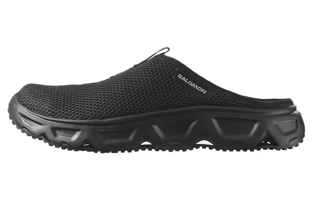 SALOMON Reelax Slide 6.0 Closed Toe Slippers Men's Black