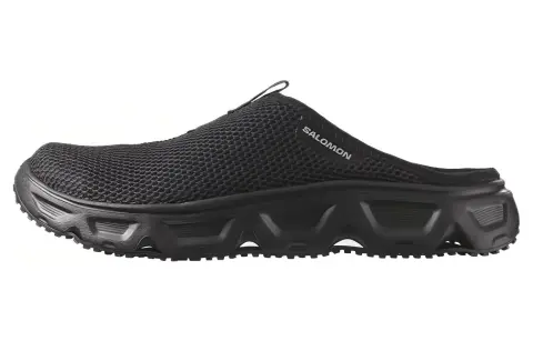 SALOMON Reelax Slide 6.0 Closed Toe Slippers Men's Black