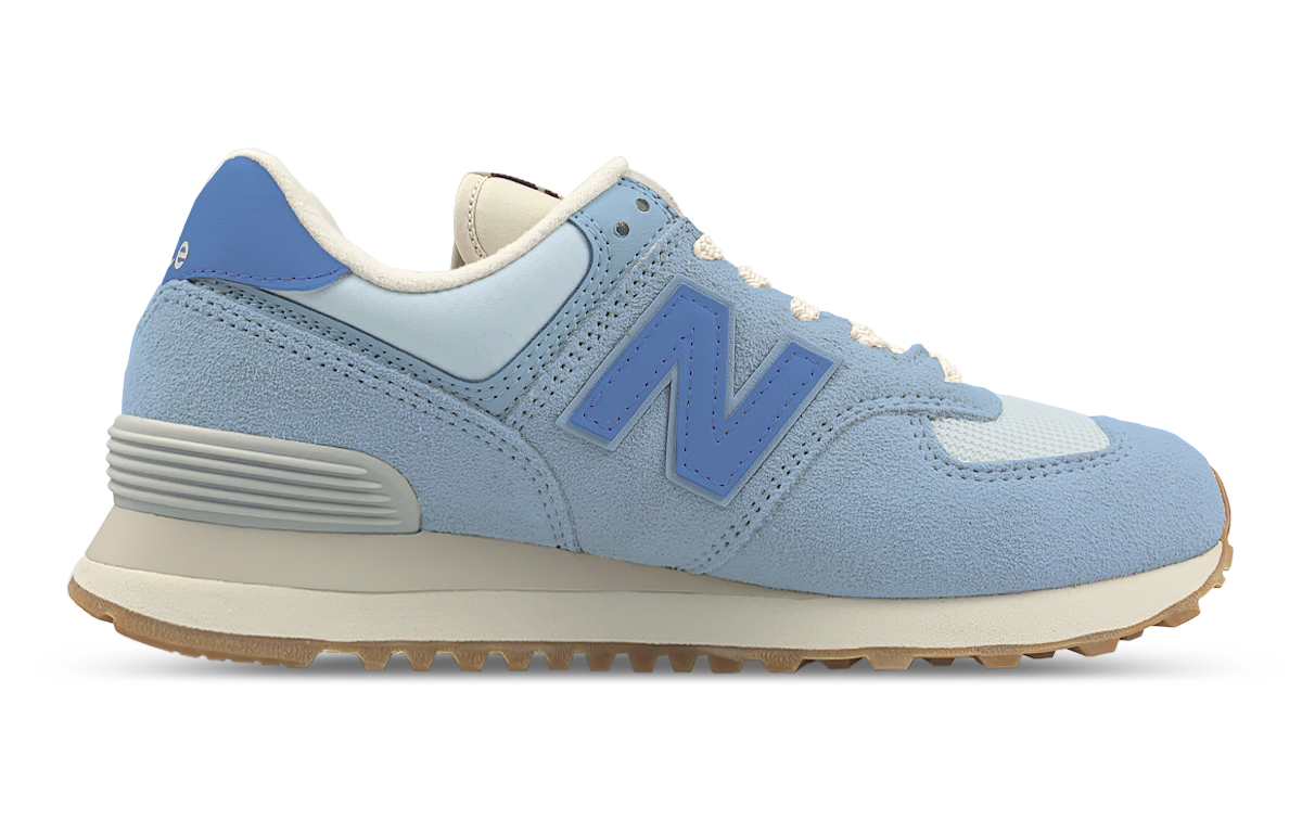 New Balance NB 574 Abrasion Resistant Low top Running Shoes Women’s Blue