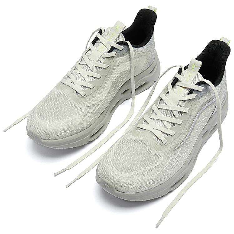 QIAODAN Breathable Low top Running Shoes Men’s Gray