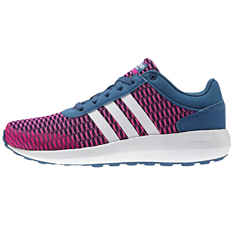 Adidas Cloudfoam Slip Resistant Abrasion Resistant Low top Running Shoes Women's Red