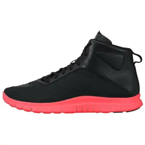 Nike Free Hypervenom Mid Black Hot Lava