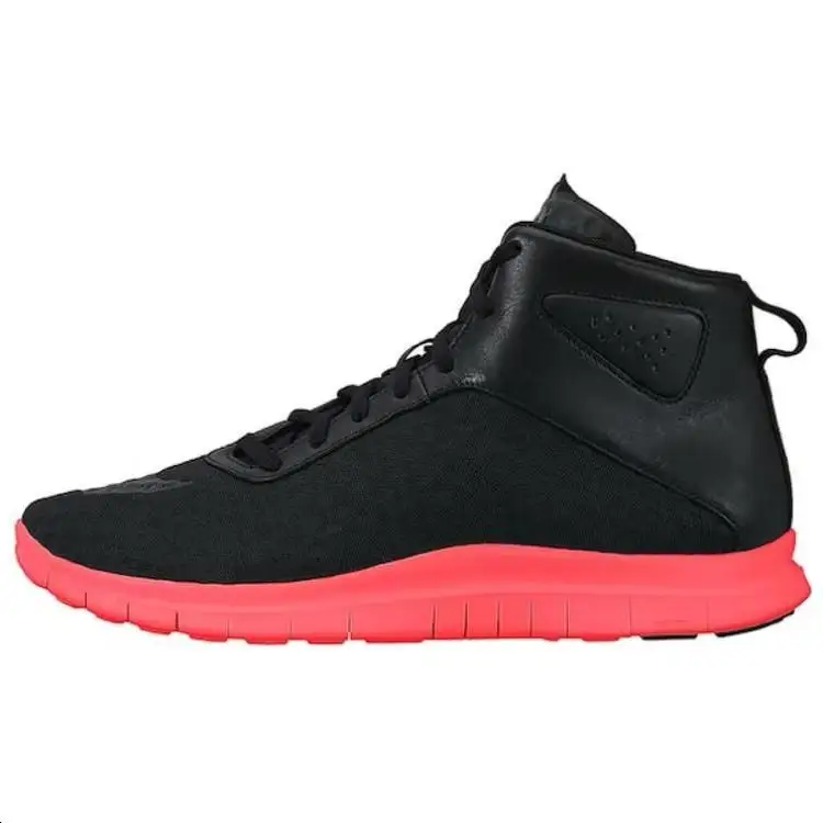 Nike Free Hypervenom Mid Black Hot Lava