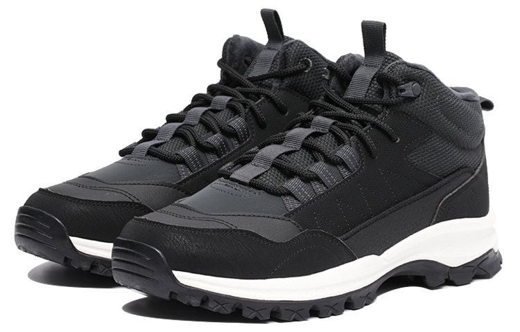 XTEP Textile, Synthetic Leather Fleece Lined Sports Comfortable