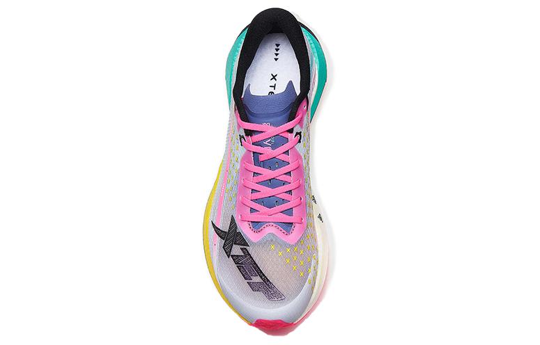 XTEP 160X 2.0 Cushioning Slip Resistant Abrasion Resistant Breathable Low top Running Shoes Women’s White Red Green